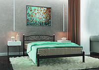 Кровать Вероника (маталлическая) ТМ Металл Дизайн 90х190, Каркас метал 9 см.