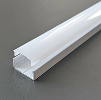 Комплект Профиль алюминиевый Biom LED LP-7W анодированный + рассеиватель матовый/прозрачный