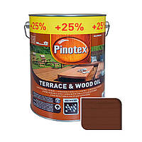 Масло для террас Pinotex Terrace & wood oil 5л тик