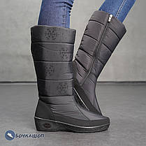 Болонові жіночі зимові черевики, фото 5