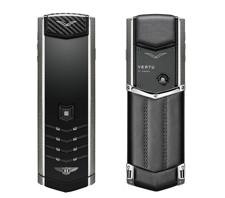 Мобильный телефон Vertu S9 signature bentley silver - фото 1 - id-p1945368826