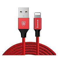 Кабель usb Baseus (CALYW) Yiven Lightning USB Cable (1.2m) Red