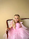 Дитяча рожева сукня Барбі 104-134, фото 6