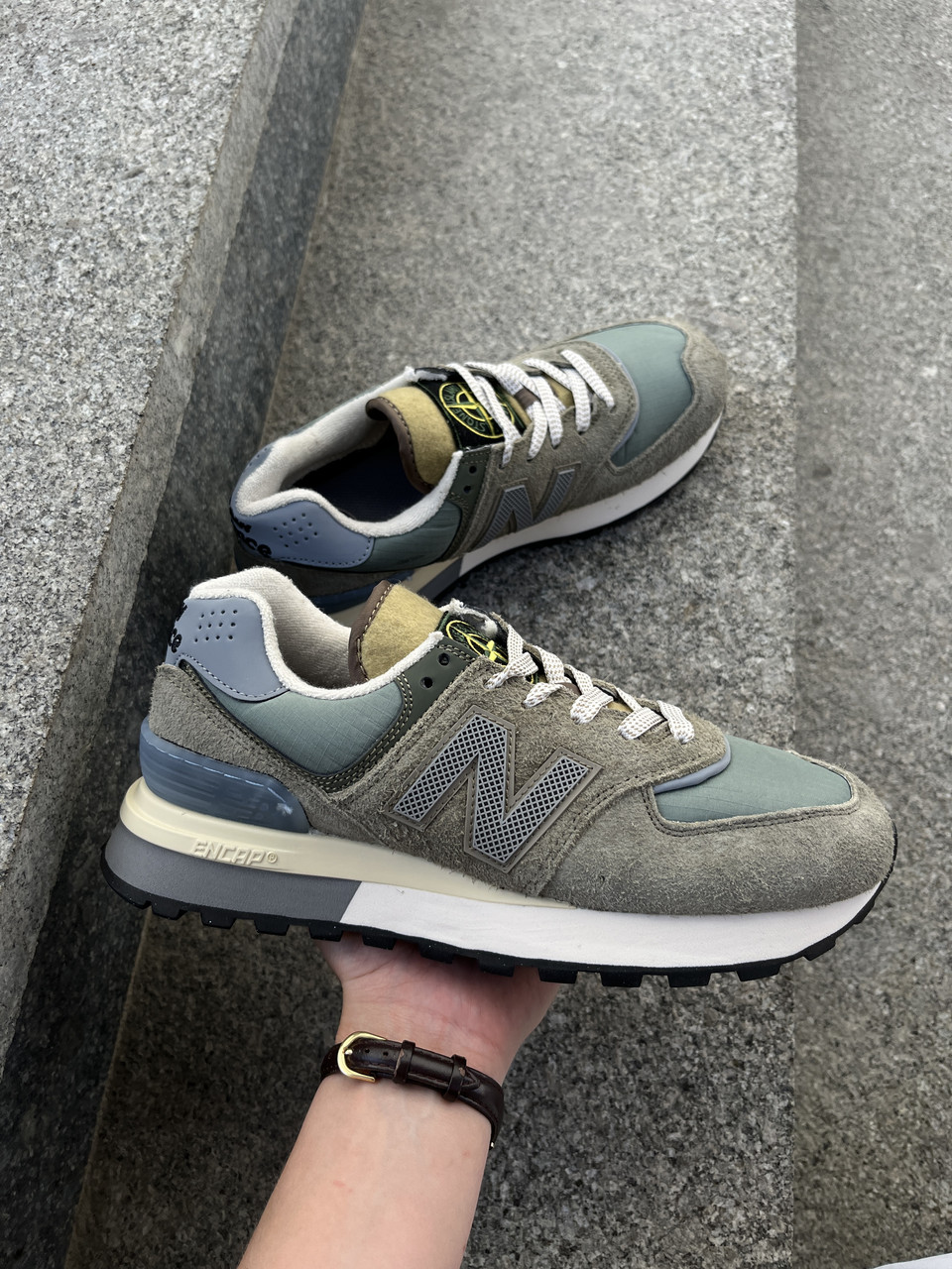 Чоловічі Кросівки New Balance 574 Legacy Stone Island 40-41-44-45