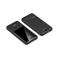 Power Bank Veron PS1 10000 mAh -PD20W+Type C +Lightning Black