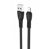 Кабель usb Hoco X40 Noah Lightning Black