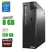 Компьютер Lenovo m72 / Intel Core i3-2100 (2 (4) ядра по 3.1 GHz) / 8 GB DDR3 / 120 GB SSD | всё для тебя