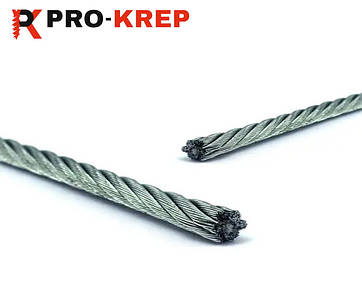 ТРОС (КАНАТ) НЕРЖАВІЮЧА СТАЛЬ