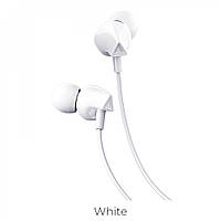 Наушники проводные с микрофоном Hoco M60 Perfect sound universal White