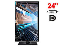 Монітор Samsung S24E450D/24" (1920x1080) TN/1x DP, 1x DVI, 1x VGA, 3x USB 2.0 / VESA 10 <unk> все для тебе