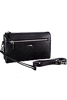 Кожаная мужская сумка-клатч Desisan 1011-011 черный
