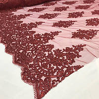 Гіпюр на Сітці Бордо