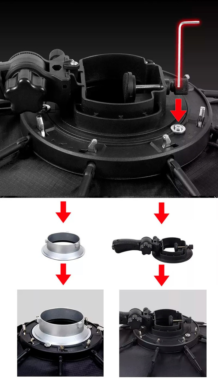 Купити Софтбокс октобокс Triopo 90 см для накамерного спалаху, ціна ...