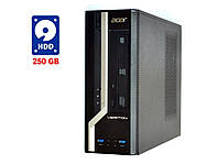 ПК Acer Veriton X2631G SFF / Intel Core i3-4170 (2 (4) ядра по 3.7 GHz) / 4 GB DDR3 / 250 GB | всё для тебя
