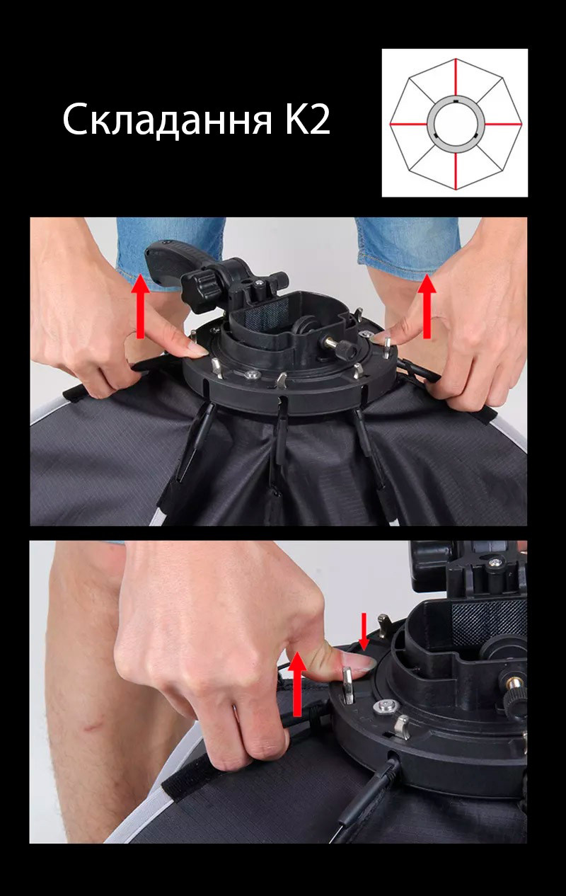 Софтбокс октобокс Triopo 90 см BOWENS (ID#1253457191), цена: 2300 ...