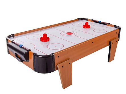 Настільна гра аерохокей Air hockey 2364 (настільний на ніжках, розмір 70-38-21,5 см), фото 3