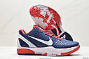 Eur40-46 NIKE KOBE 6 PROTRO Team USA чоловічі баскетбольні кросівки сині, фото 2
