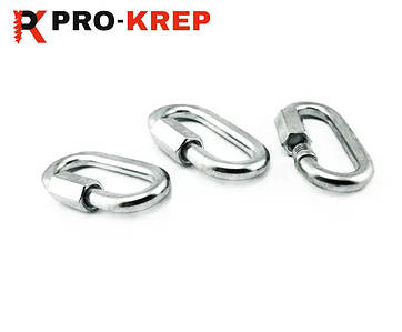 КАРАБІН-ГВИНТ DIN 5299 ЦИНК БІЛИЙ