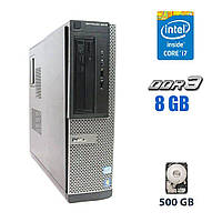 Компьютер Dell Optiplex 3010 SFF / Intel Core i7-2600K (4 (8) ядра по 3.4 - 3.8 GHz) / 8 GB DD | всё для