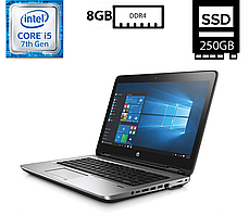 Ноутбук HP ProBook 640 G3/14”TN(1920x1080)/Intel Core i5-7300U 2.60GHz/8GB DDR4/SSD 250GB/Intel HD Graphics