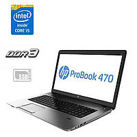 Ноутбук HP Probook 470 G1 / 17.3" (1600x900) TN / Intel Core i5-4200M (2 (4) ядра по 2.5 - | всё для тебя