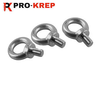 РИМ-БОЛТ DIN 580 ЦИНК БІЛИЙ