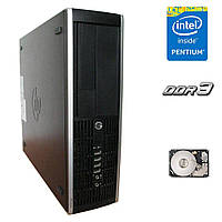 Компьютер HP Compaq 6300 Pro SFF / Intel Pentium G630 (2 ядра по 2.7 GHz) / 4 GB DDR3 / 250 GB | всё для