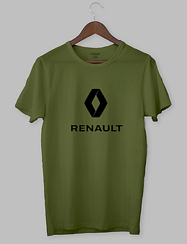 Футболка з прикольним дизайном «RENAULT»