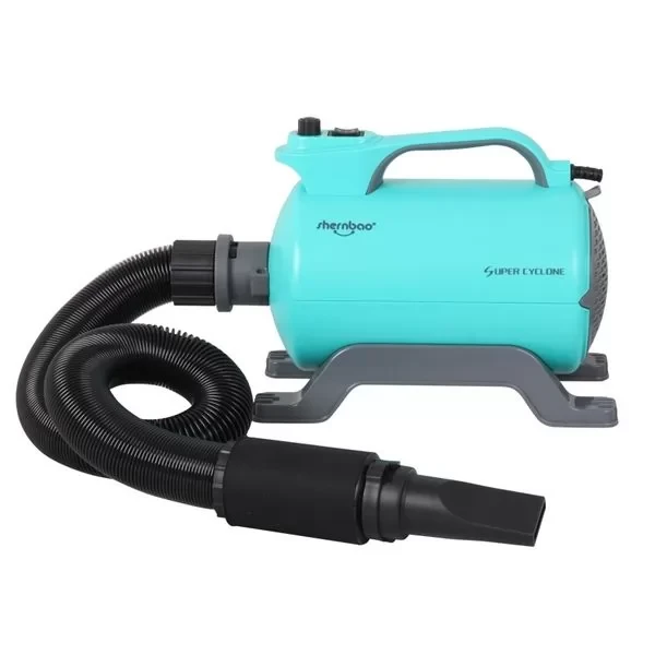 Професійний фен-бустер для тварин Shernbao 1 Motor Force Dryer green 2600 Вт