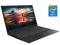 Ультрабук Lenovo ThinkPad X1 Carbon / 14" (1920x1080) IPS / Intel Core i7-7500U (2 (4) ядра по | всё для