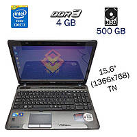 Ноутбук Toshiba Satellite A665-S5170 / 15.6" (1366x768) TN / Intel Core i3-380M (2 (4) ядра п | всё для тебя