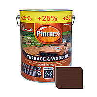 Масло для террас Pinotex Terrace & wood oil орех 5л