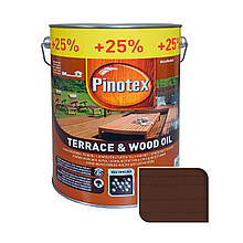 Масло для террас Pinotex  Terrace & wood oil горіх 5(4+1)л