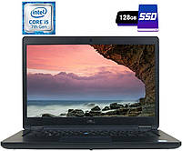 Ноутбук Б-класс Dell Latitude 5490 / 14" (1920x1080) IPS / Intel Core i5-7300U (2 (4) ядра | всё для тебя