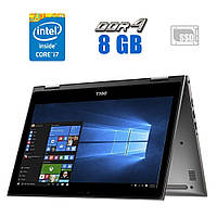 Ноутбук-трансформер Dell Inspiron 13-7378 / 13.3" (1920x1080) IPS Touch / Intel Core i7-7500U <unk> все для тебе