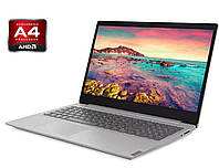 Ноутбук Lenovo IdeaPad S145-15AST / 15.6" (1366x768) TN / AMD A4-9125 (2 ядра по 2.3 - 2.6 GHz | всё для