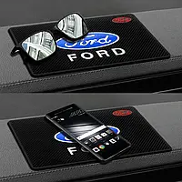 Автомобильный антискользящий коврик на торпеду с логотипом Ford