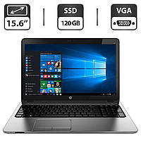 Ноутбук HP ProBook 450 G1 / 15.6" (1366x768) TN / Intel Core i5-4200M (2 (4) ядра по 2.5 - | всё для тебя