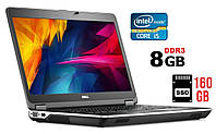 Ноутбук Б-класс Dell Latitude E6440 / 14" (1366x768) TN / Intel Core i5-4310M (2 (4) ядра по 2 | всё для