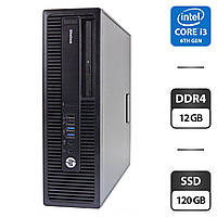 Компьютер HP ProDesk 600 G2 SFF / Intel Core i3-6100 (2 (4) ядра по 3.7 GHz) / 12 GB DDR4 / | всё для тебя