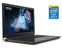 Ноутбук Toshiba Tecra A50-C / 15.6" (1920x1080) IPS / Intel Core i7-6500U (2 (4) ядра по 2. | всё для тебя