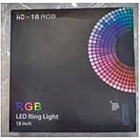 Лампа Кольцевая RGB LED | 46 cm 18" | HQ-18 , 55W