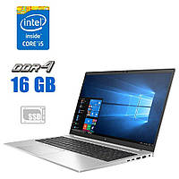 Ультрабук HP EliteBook 850 G7 / 15.6" (1920x1080) IPS Touch / Intel Core i5-10310U (4 (8) яд | всё для тебя