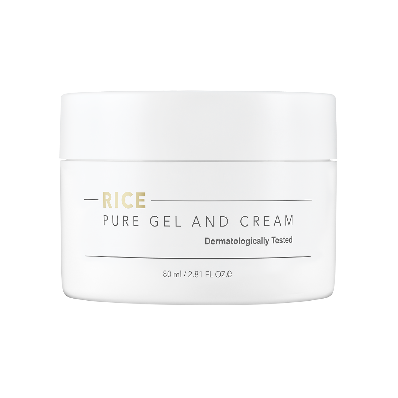Крем-гель з екстрактом рису THANK YOU FARMER Rice Pure Gel and Cream