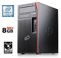 Компьютер Fujitsu Esprimo P757/E90+ Tower / Intel Core i5-6500 (4 ядра по 3.2 - 3.6 GHz) / 8 G | всё для