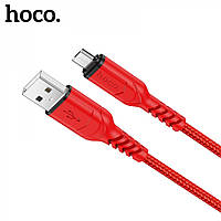 Кабель usb Hoco X59 Victory Micro Red