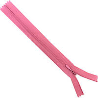 Застібки-блискавки "ПОТАЙНІ" 18см (СПІРАЛЬ Тип-3) нероз'ємні, колір №513 рожевий