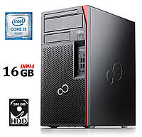 Компьютер Fujitsu Esprimo P757/E90+ Tower / Intel Core i5-6500 (4 ядра по 3.2 - 3.6 GHz) / | всё для тебя