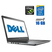 Игровой ноутбук Dell Vostro 5568 / 15.6" (1920x1080) TN / Intel Core i5-7200U (2 (4) ядра по 2 | всё для