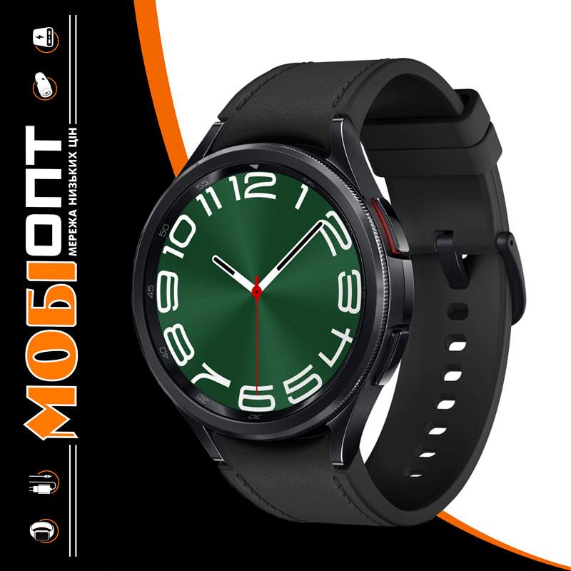 Смарт-годинник Samsung Watch6 Classic 43mm Black (SM-R950NZKASEK) UA UCRF